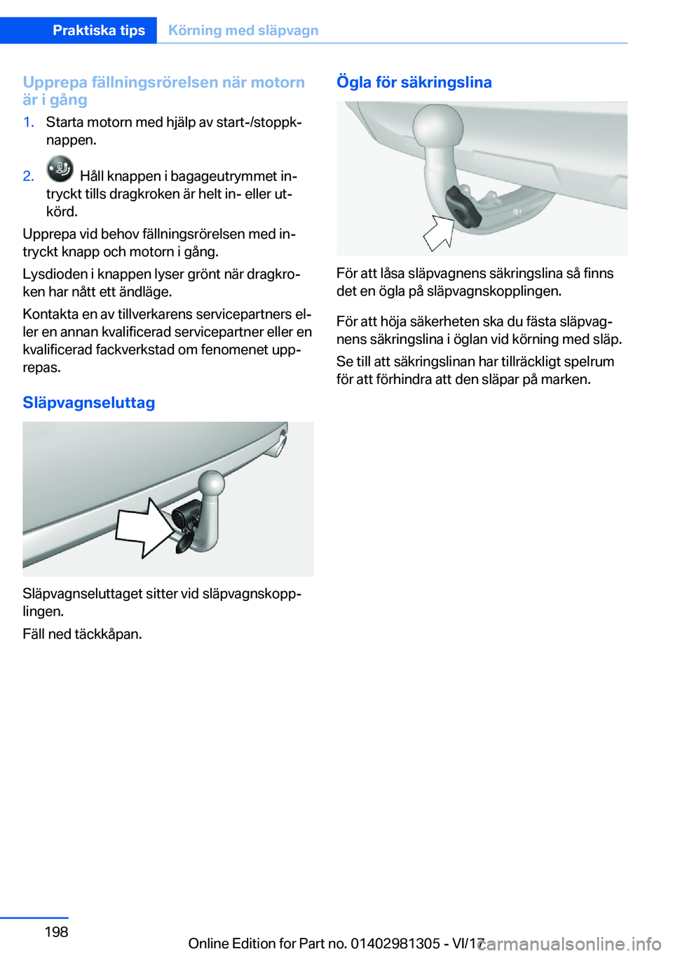 BMW X4 2018  InstruktionsbÖcker (in Swedish) �U�p�p�r�e�p�a��f�ä�l�l�n�i�n�g�s�r�