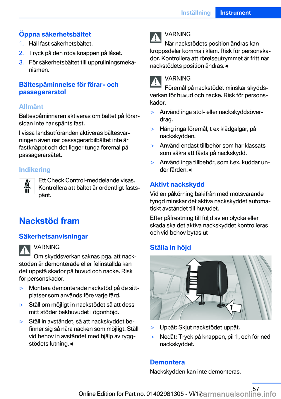BMW X4 2018  InstruktionsbÖcker (in Swedish) �