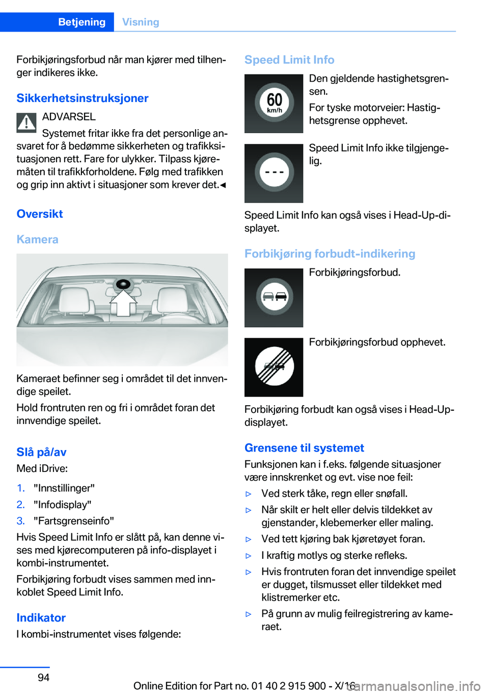 BMW X4 2017  InstruksjonsbØker (in Norwegian) �F�o�r�b�i�k�j�