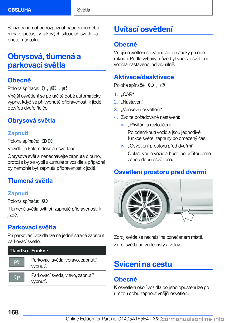 BMW X4 M 2021  Návod na použití (in Czech) �S�e�n�z�o�r�y��n�e�m�o�h�o�u��r�o�z�p�o�z�n�a�t��n�a�p�.��m�l�h�u��n�e�b�o
�m�l�h�a�v�