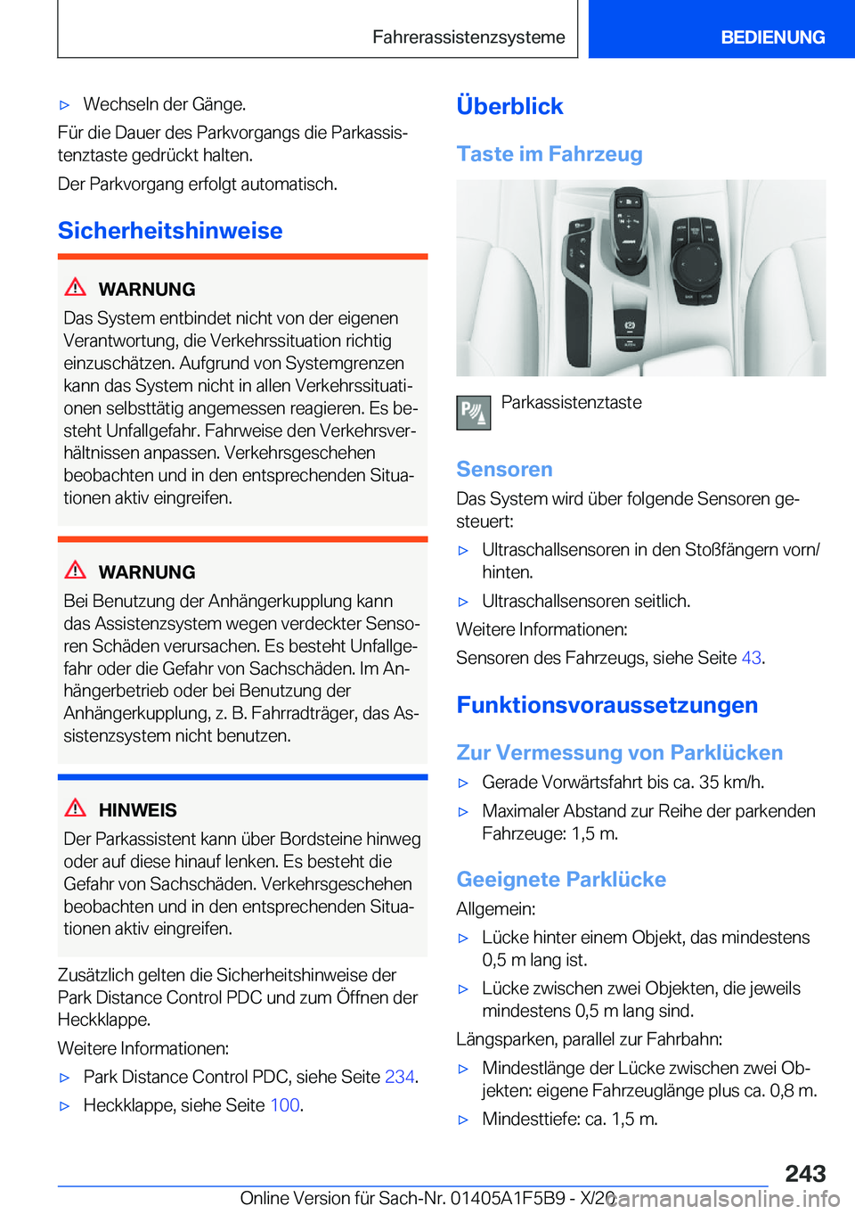 BMW X4 M 2021  Betriebsanleitungen (in German) 'x�W�e�c�h�s�e�l�n��d�e�r��G�