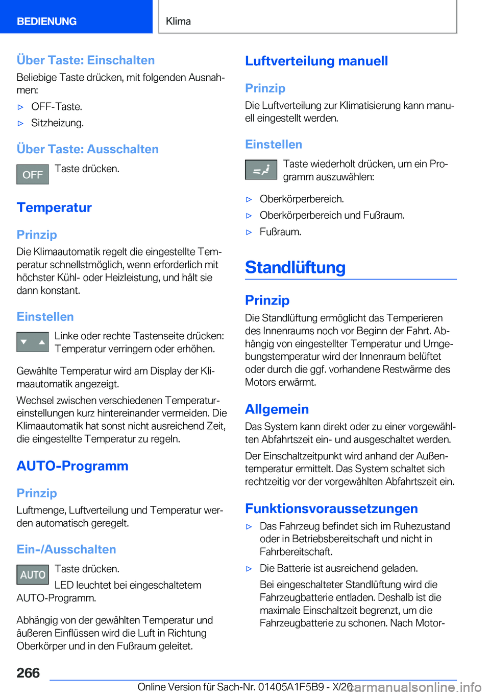 BMW X4 M 2021  Betriebsanleitungen (in German) �
