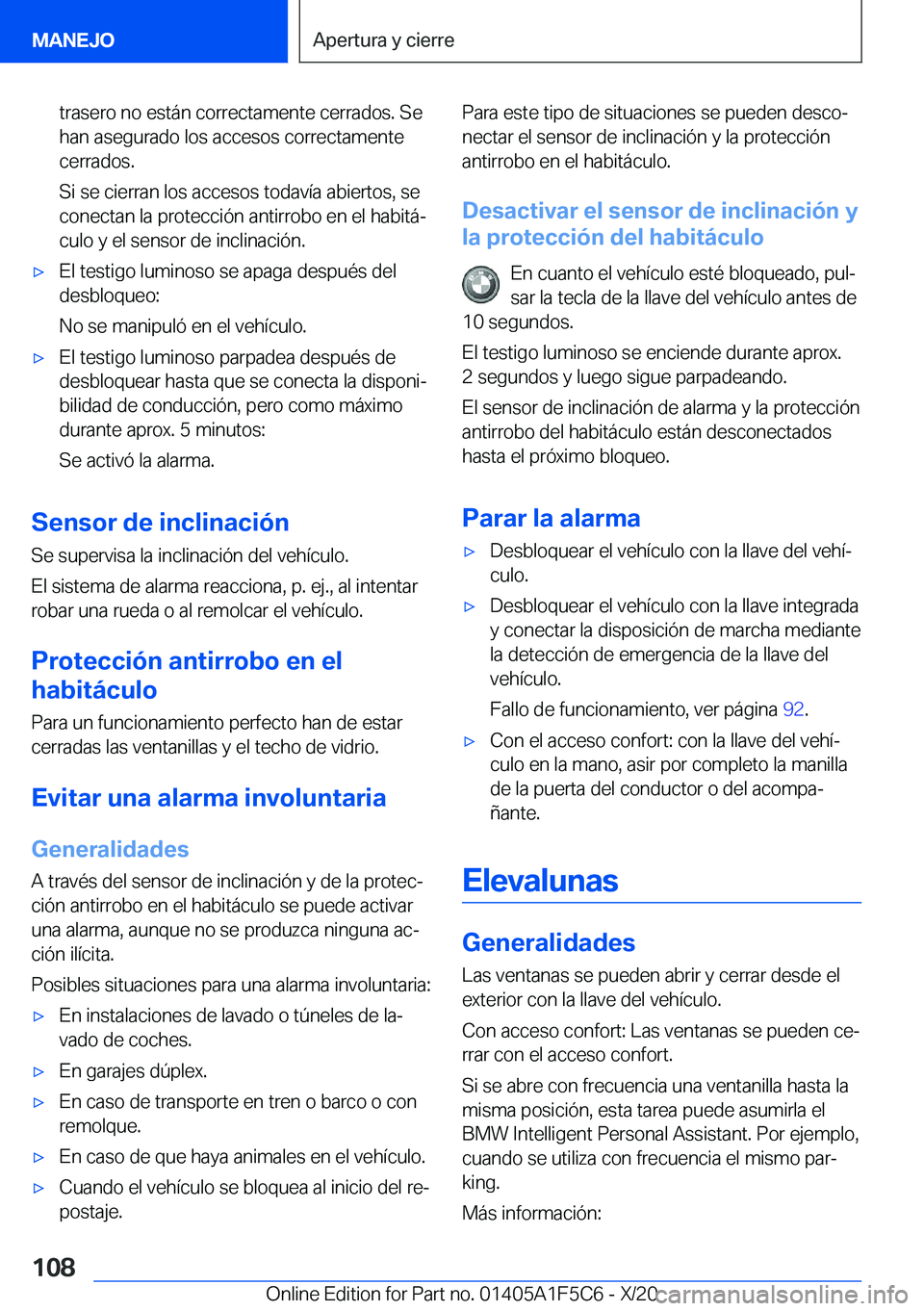 BMW X4 M 2021  Manuales de Empleo (in Spanish) �t�r�a�s�e�r�o��n�o��e�s�t�