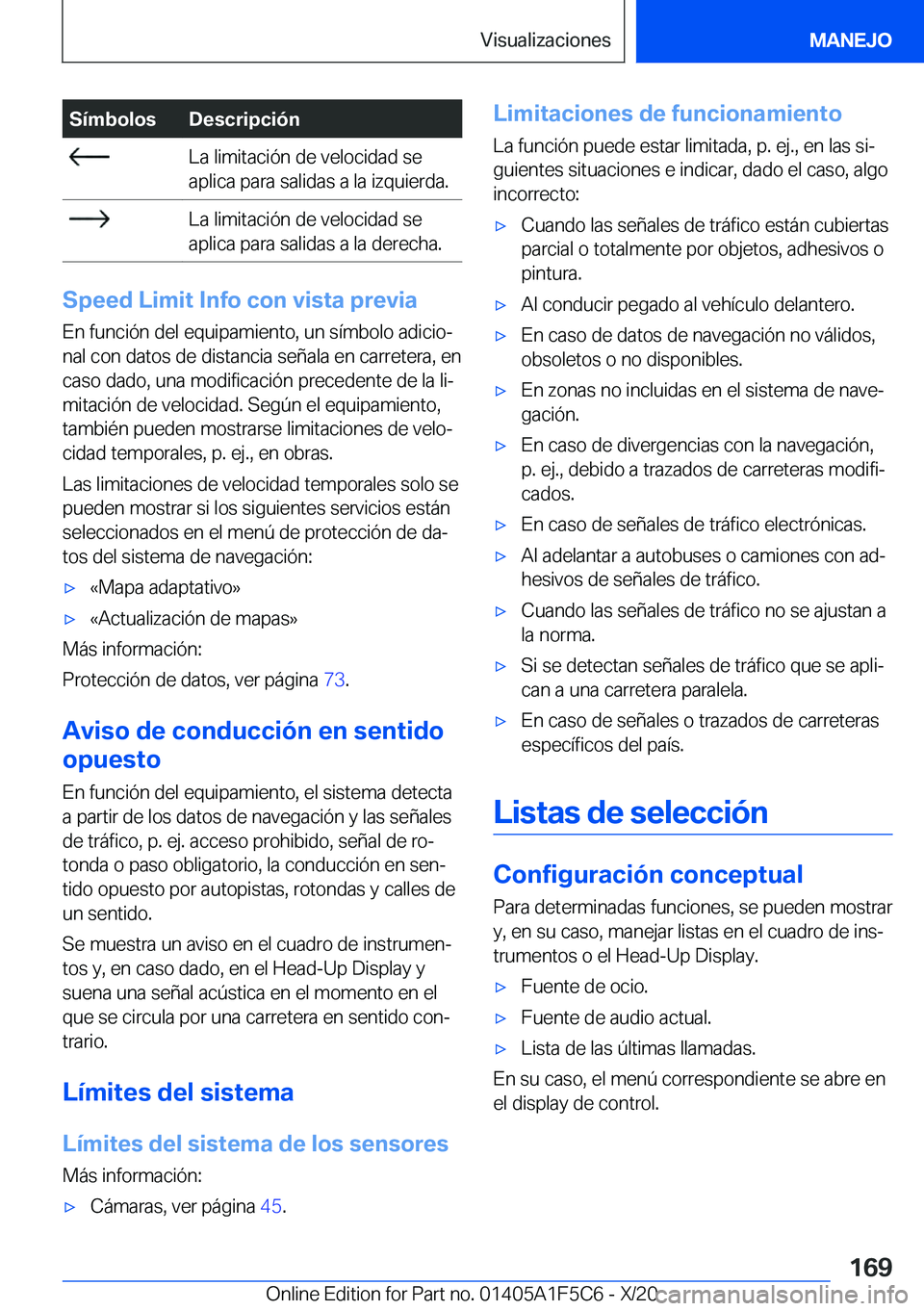 BMW X4 M 2021  Manuales de Empleo (in Spanish) �S�
