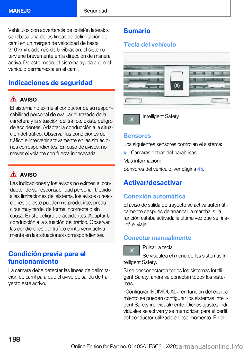 BMW X4 M 2021  Manuales de Empleo (in Spanish) �V�e�h�
