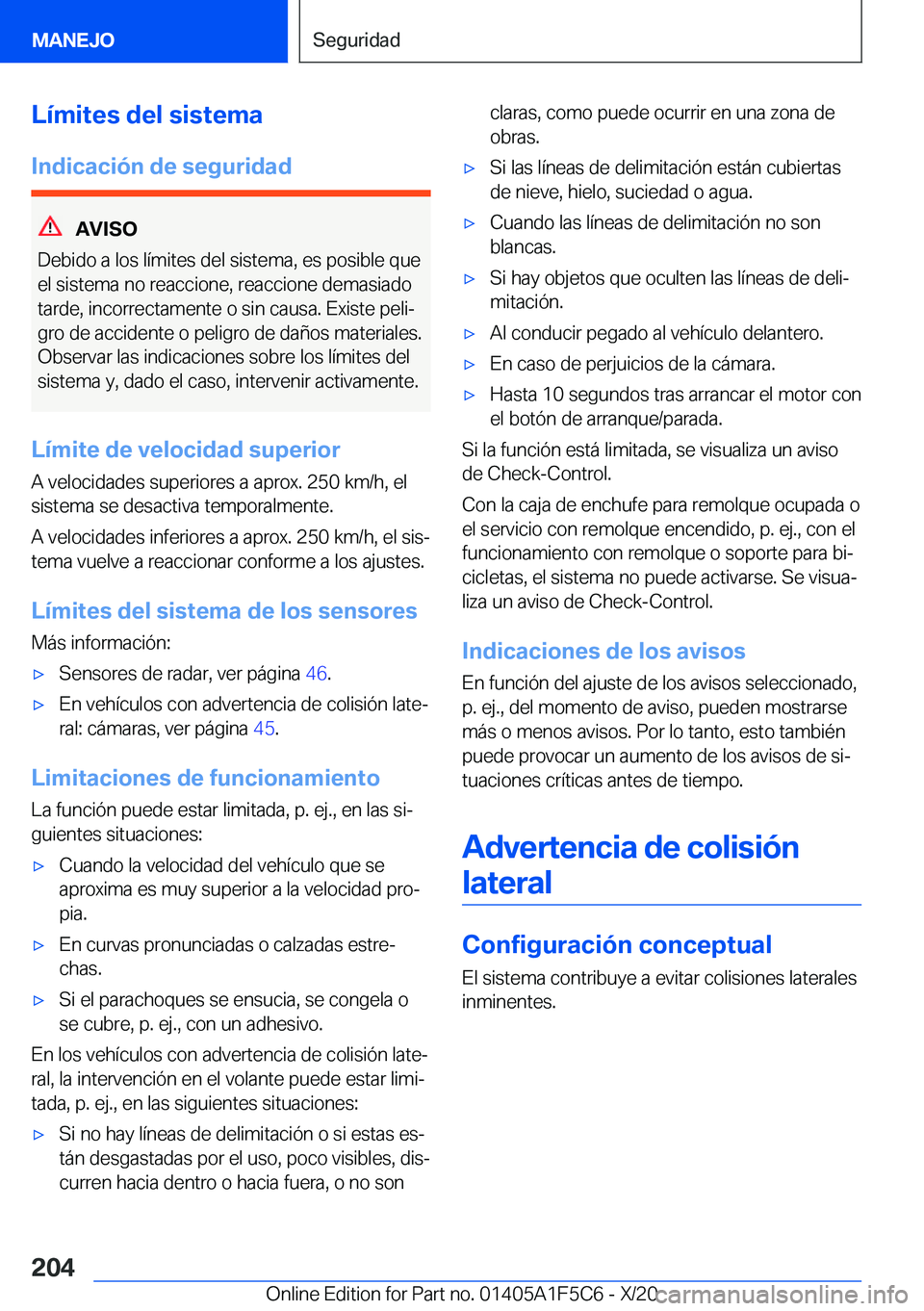 BMW X4 M 2021  Manuales de Empleo (in Spanish) �L�