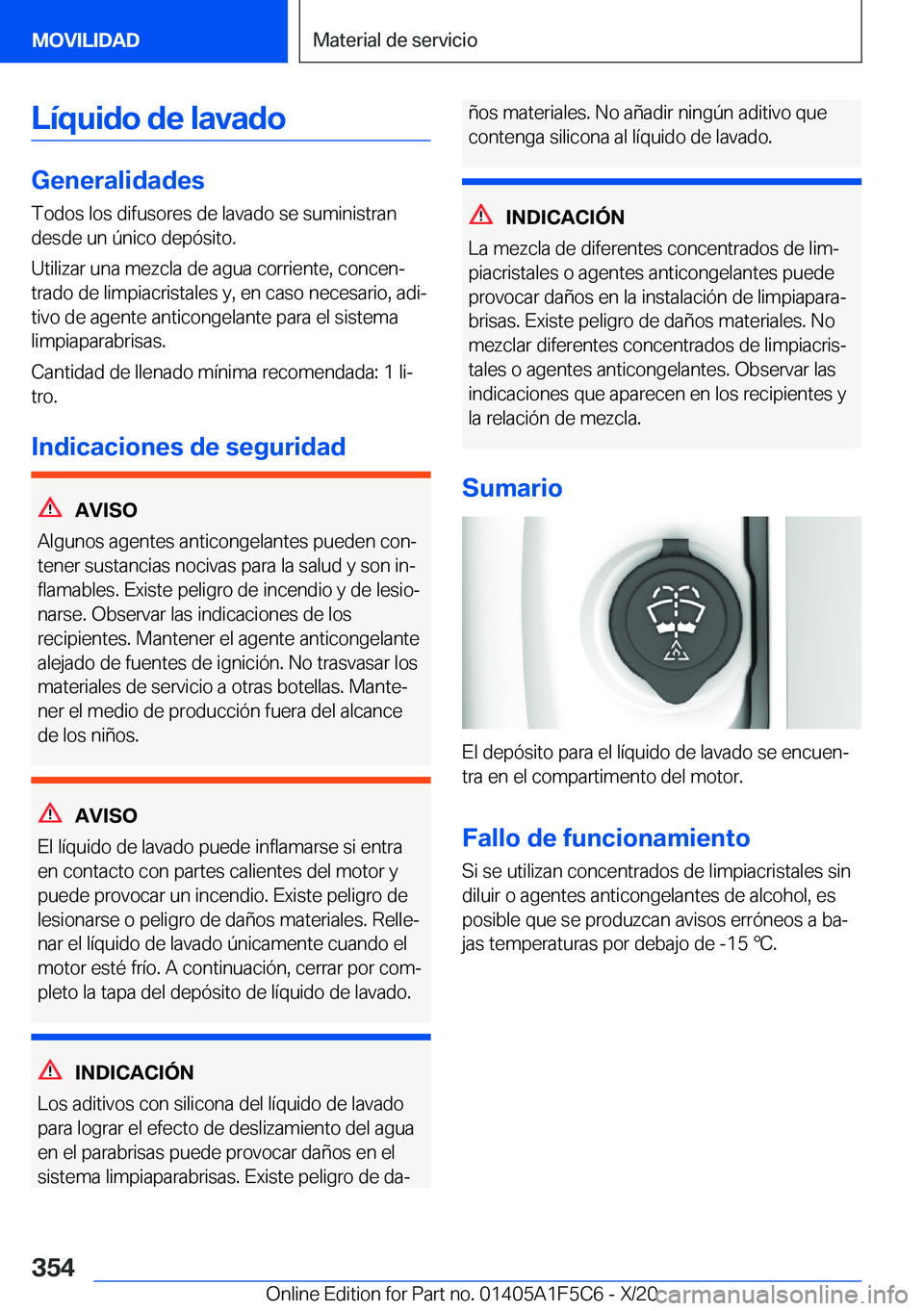 BMW X4 M 2021  Manuales de Empleo (in Spanish) �L�