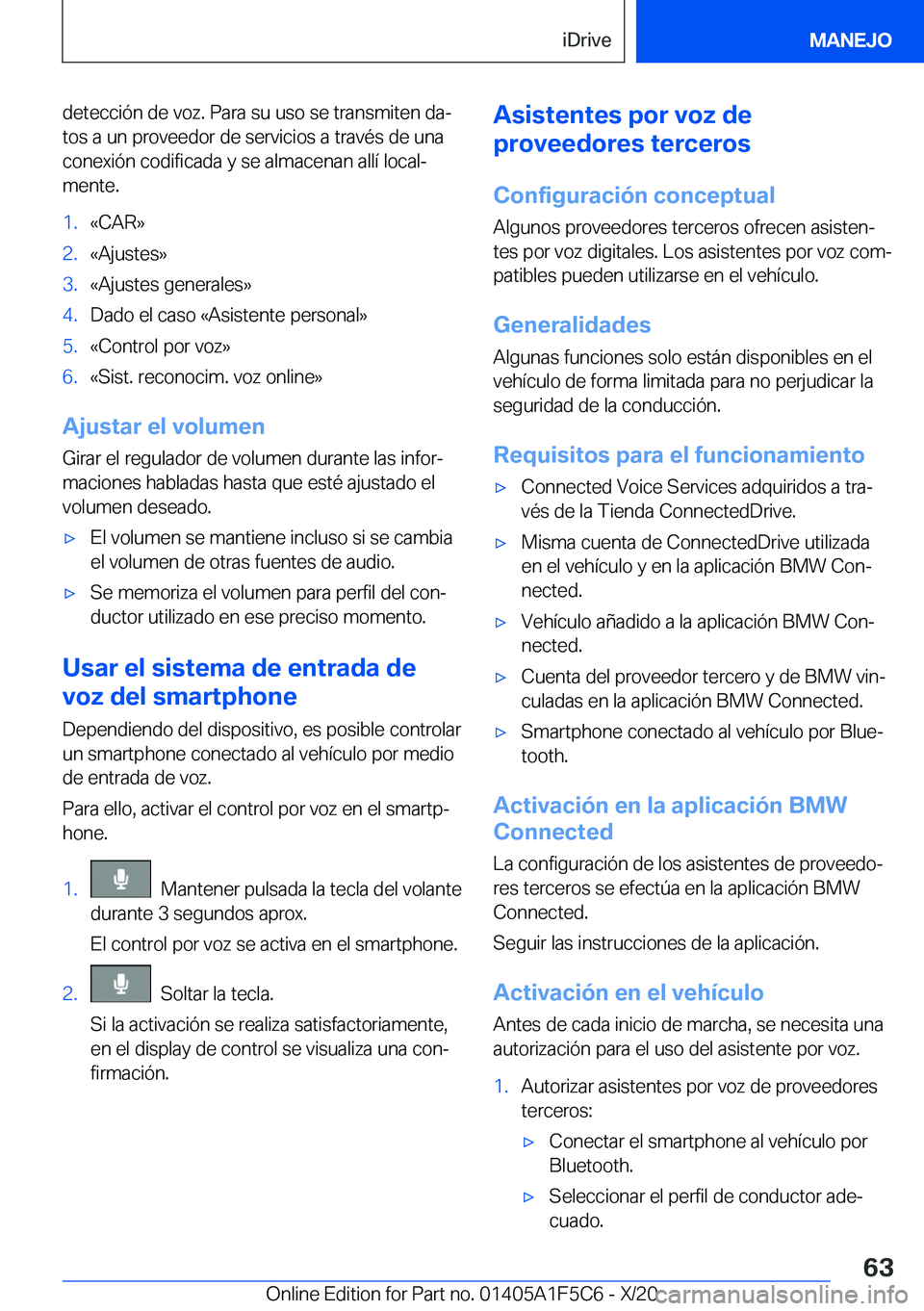 BMW X4 M 2021  Manuales de Empleo (in Spanish) �d�e�t�e�c�c�i�