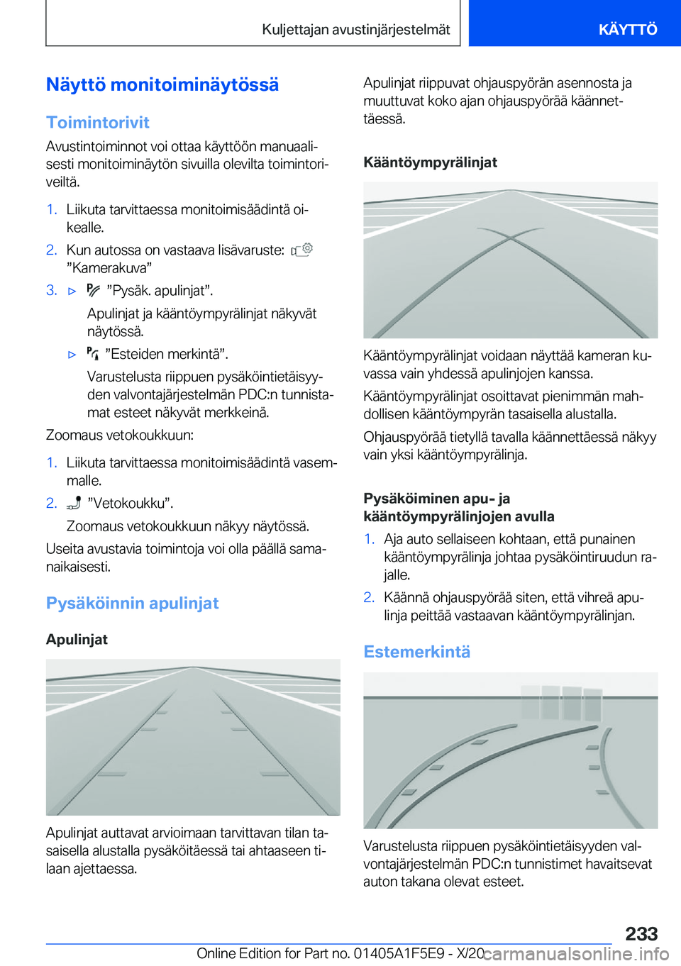 BMW X4 M 2021  Omistajan Käsikirja (in Finnish) �N�