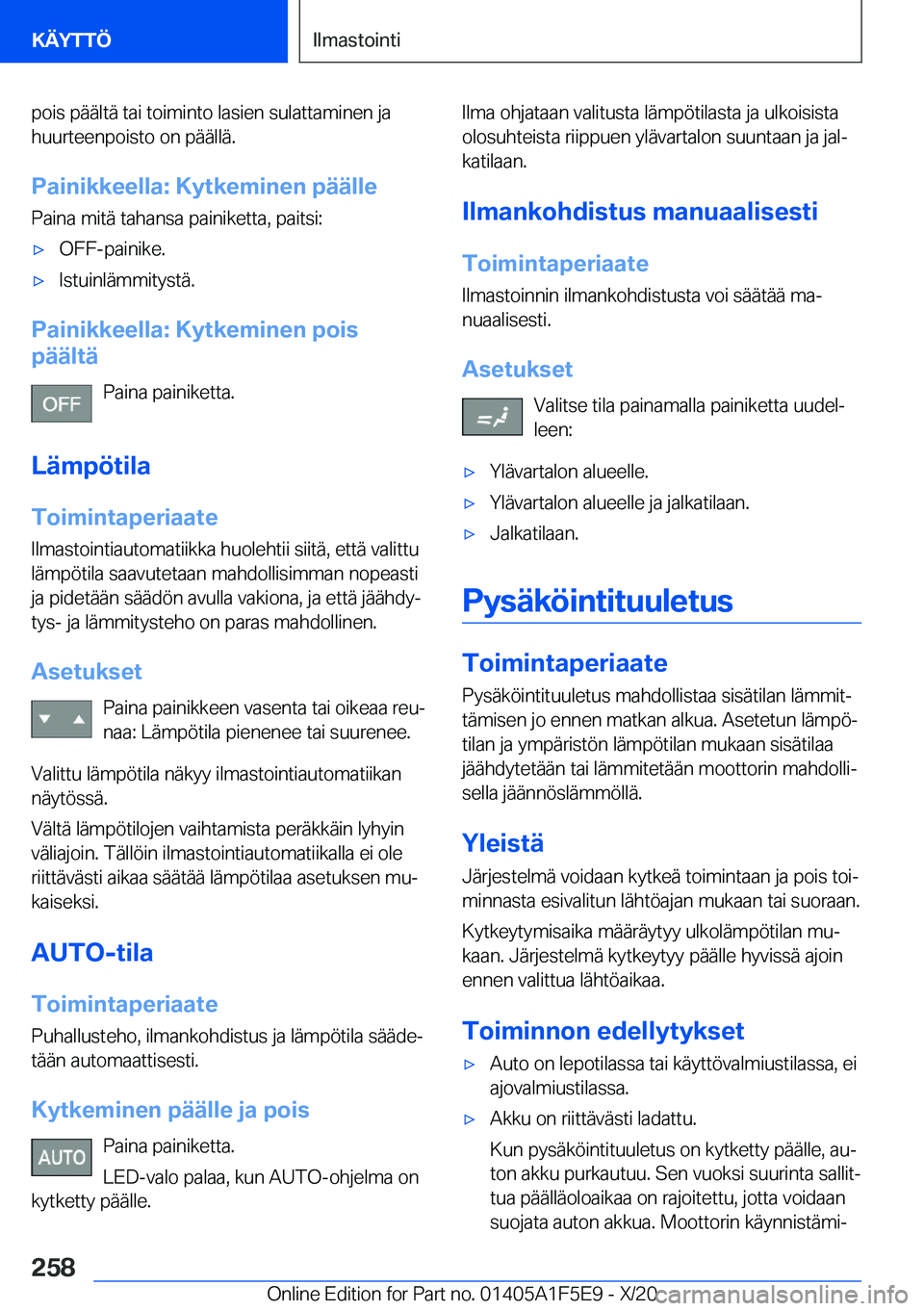 BMW X4 M 2021  Omistajan Käsikirja (in Finnish) �p�o�i�s��p�