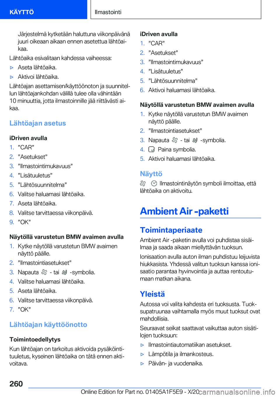 BMW X4 M 2021  Omistajan Käsikirja (in Finnish) �J�