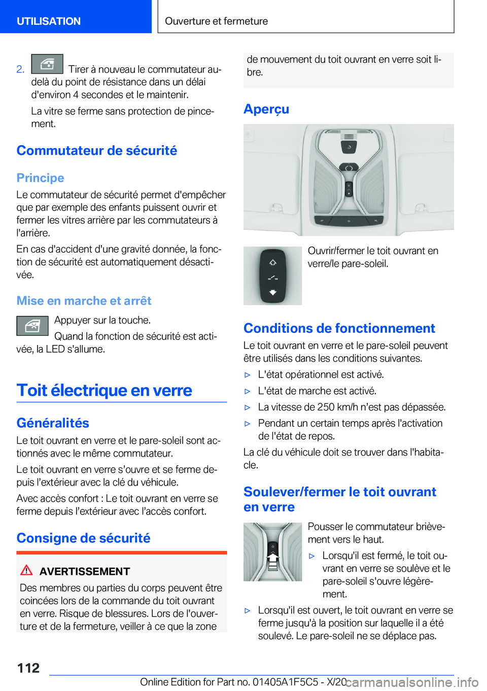 BMW X4 M 2021  Notices Demploi (in French) �2�.���T�i�r�e�r��