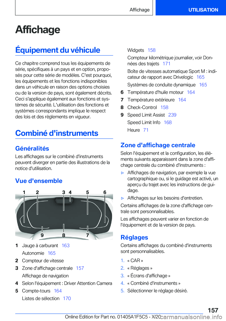 BMW X4 M 2021  Notices Demploi (in French) �A�f�f�i�c�h�a�g�e�