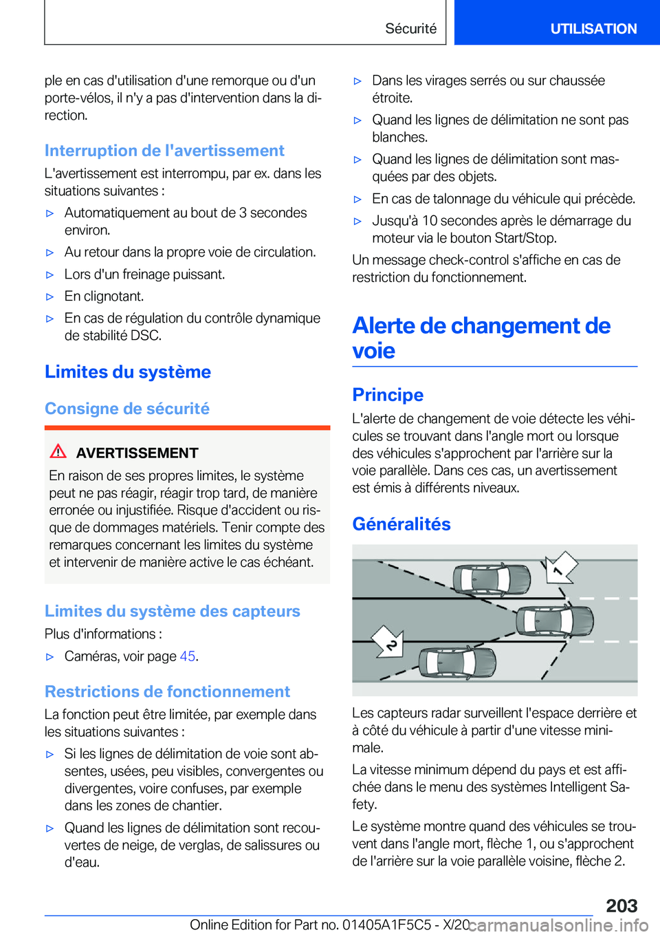 BMW X4 M 2021  Notices Demploi (in French) �p�l�e��e�n��c�a�s��d�'�u�t�i�l�i�s�a�t�i�o�n��d�'�u�n�e��r�e�m�o�r�q�u�e��o�u��d�'�u�n
�p�o�r�t�e�-�v�é�l�o�s�,��i�l��n�'�y��a��p�a�s��d�'�i�n�t�e�r�v�e�n�t�i�o�n��d