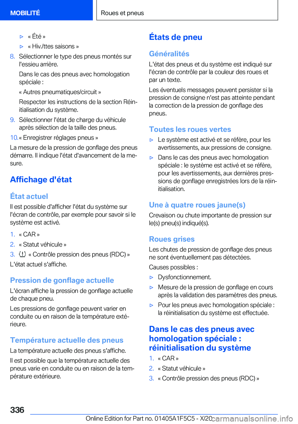 BMW X4 M 2021  Notices Demploi (in French) 'x�k��