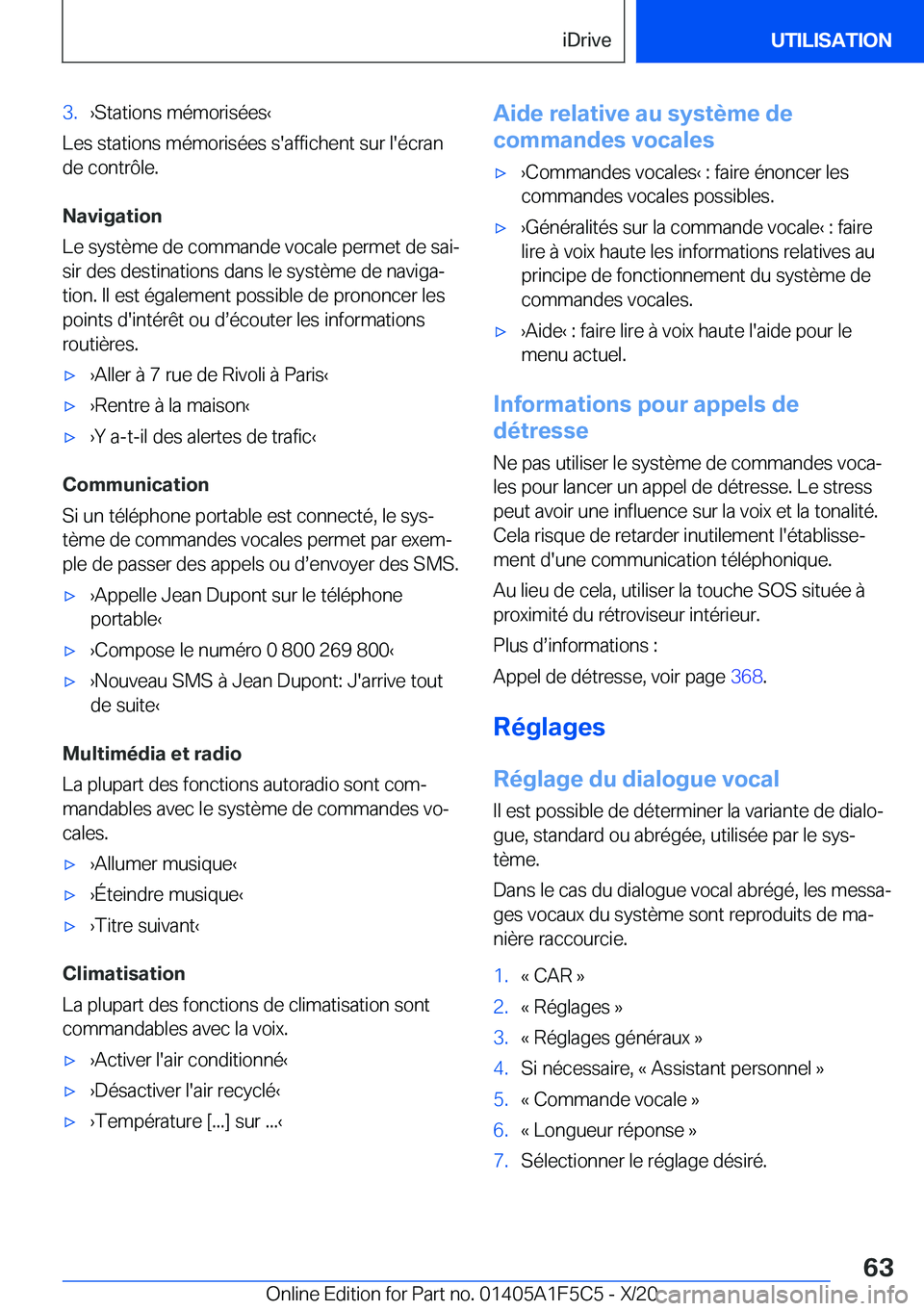 BMW X4 M 2021  Notices Demploi (in French) �3�.