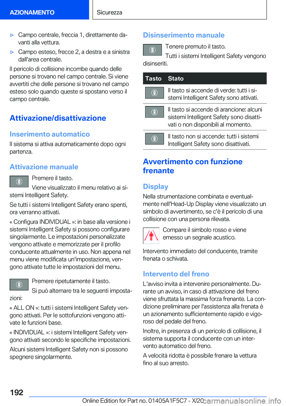 BMW X4 M 2021  Libretti Di Uso E manutenzione (in Italian) 'x�C�a�m�p�o��c�e�n�t�r�a�l�e�,��f�r�e�c�c�i�a��1�,��d�i�r�e�t�t�a�m�e�n�t�e��d�aª
�v�a�n�t�i��a�l�l�a��v�e�t�t�u�r�a�.'x�C�a�m�p�o��e�s�t�e�s�o�,��f�r�e�c�c�e��2�,��a��d�e�s�t�r