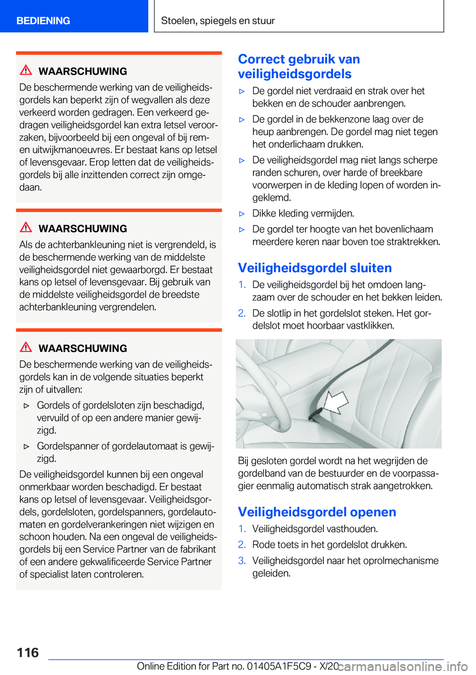 BMW X4 M 2021  Instructieboekjes (in Dutch) �W�A�A�R�S�C�H�U�W�I�N�G
�D�e��b�e�s�c�h�e�r�m�e�n�d�e��w�e�r�k�i�n�g��v�a�n��d�e��v�e�i�l�i�g�h�e�i�d�sj
�g�o�r�d�e�l�s��k�a�n��b�e�p�e�r�k�t��z�i�j�n��o�f��w�e�g�v�a�l�l�e�n��a�l�s��d�e