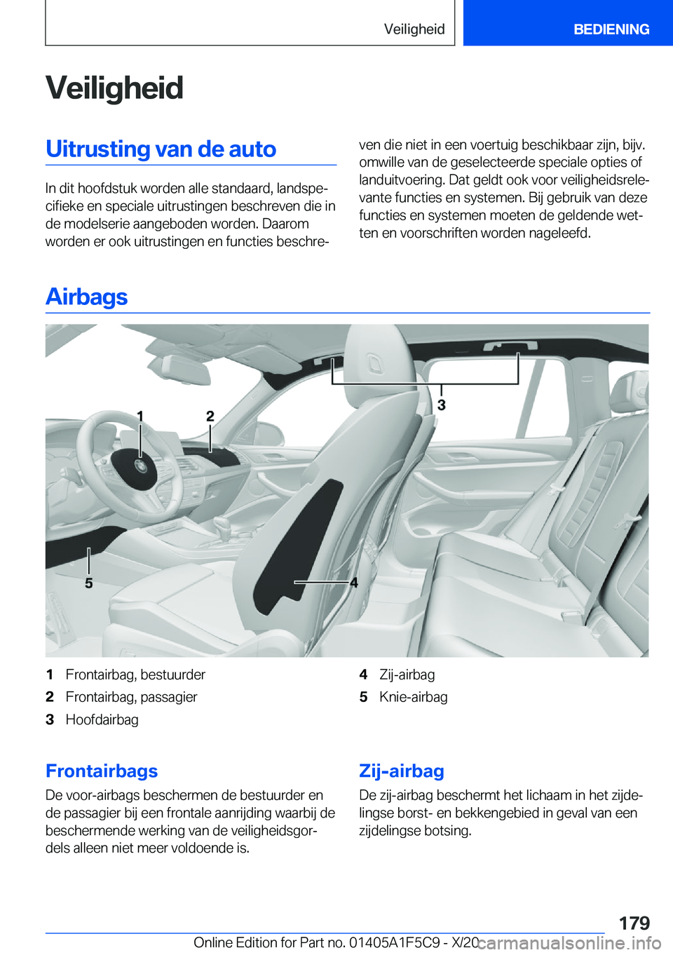 BMW X4 M 2021  Instructieboekjes (in Dutch) �V�e�i�l�i�g�h�e�i�d�U�i�t�r�u�s�t�i�n�g��v�a�n��d�e��a�u�t�o
�I�n��d�i�t��h�o�o�f�d�s�t�u�k��w�o�r�d�e�n��a�l�l�e��s�t�a�n�d�a�a�r�d�,��l�a�n�d�s�p�ej�c�i�f�i�e�k�e��e�n��s�p�e�c�i�a�l�e�