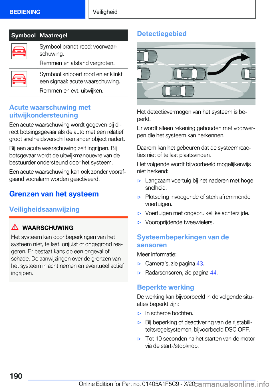 BMW X4 M 2021  Instructieboekjes (in Dutch) �S�y�m�b�o�o�l�M�a�a�t�r�e�g�e�l�S�y�m�b�o�o�l��b�r�a�n�d�t��r�o�o�d�:��v�o�o�r�w�a�a�rj
�s�c�h�u�w�i�n�g�.
�R�e�m�m�e�n��e�n��a�f�s�t�a�n�d��v�e�r�g�r�o�t�e�n�.�S�y�m�b�o�o�l��k�n�i�p�p�e�r�t
