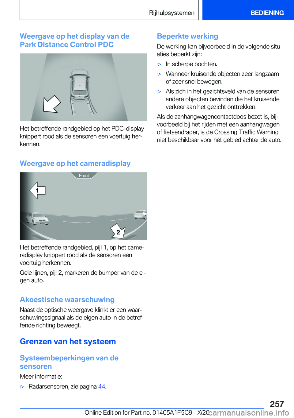 BMW X4 M 2021  Instructieboekjes (in Dutch) �W�e�e�r�g�a�v�e��o�p��h�e�t��d�i�s�p�l�a�y��v�a�n��d�e
�P�a�r�k��D�i�s�t�a�n�c�e��C�o�n�t�r�o�l��P�D�C
�H�e�t��b�e�t�r�e�f�f�e�n�d�e��r�a�n�d�g�e�b�i�e�d��o�p��h�e�t��P�D�C�-�d�i�s�p�l�a