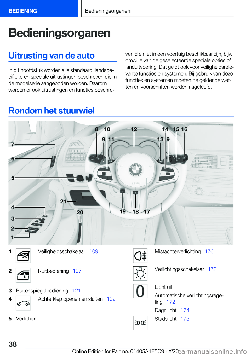 BMW X4 M 2021  Instructieboekjes (in Dutch) �B�e�d�i�e�n�i�n�g�s�o�r�g�a�n�e�n�U�i�t�r�u�s�t�i�n�g��v�a�n��d�e��a�u�t�o
�I�n��d�i�t��h�o�o�f�d�s�t�u�k��w�o�r�d�e�n��a�l�l�e��s�t�a�n�d�a�a�r�d�,��l�a�n�d�s�p�ej�c�i�f�i�e�k�e��e�n��s�
