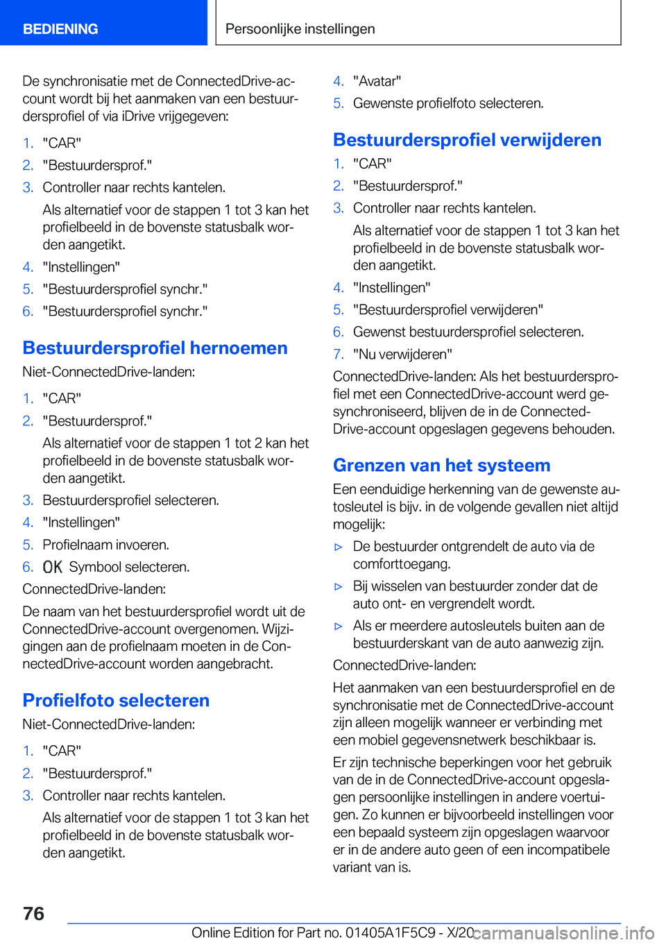 BMW X4 M 2021  Instructieboekjes (in Dutch) �D�e��s�y�n�c�h�r�o�n�i�s�a�t�i�e��m�e�t��d�e��C�o�n�n�e�c�t�e�d�D�r�i�v�e�-�a�cj
�c�o�u�n�t��w�o�r�d�t��b�i�j��h�e�t��a�a�n�m�a�k�e�n��v�a�n��e�e�n��b�e�s�t�u�u�rj �d�e�r�s�p�r�o�f�i�e�l