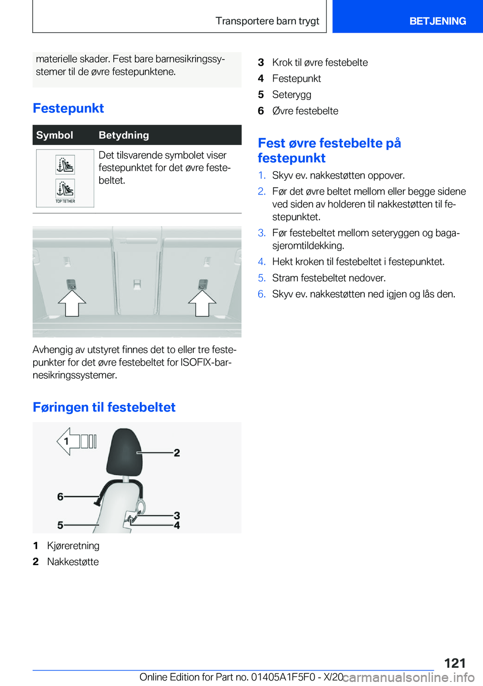 BMW X4 M 2021  InstruksjonsbØker (in Norwegian) �m�a�t�e�r�i�e�l�l�e��s�k�a�d�e�r�.��F�e�s�t��b�a�r�e��b�a�r�n�e�s�i�k�r�i�n�g�s�s�yj�s�t�e�m�e�r��t�i�l��d�e��