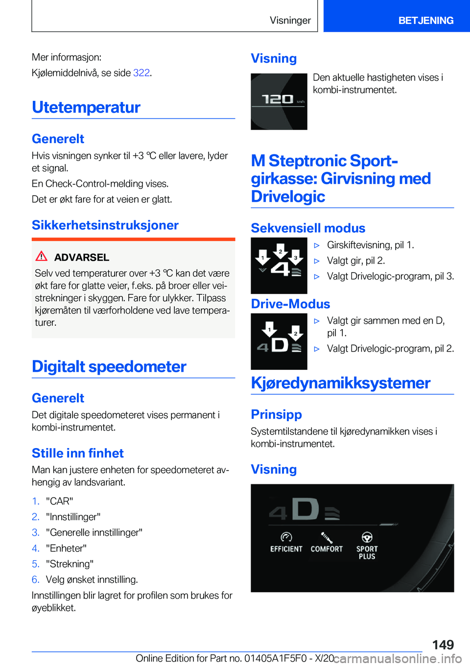 BMW X4 M 2021  InstruksjonsbØker (in Norwegian) �M�e�r��i�n�f�o�r�m�a�s�j�o�n�:
�K�j�