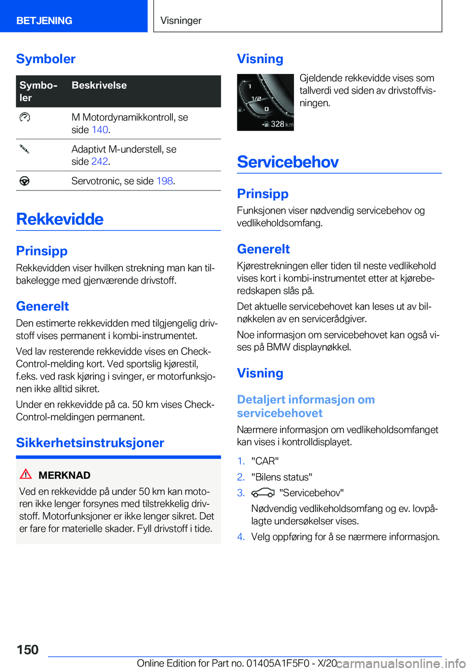 BMW X4 M 2021  InstruksjonsbØker (in Norwegian) �S�y�m�b�o�l�e�r�S�y�m�b�oj
�l�e�r�B�e�s�k�r�i�v�e�l�s�e��M��M�o�t�o�r�d�y�n�a�m�i�k�k�o�n�t�r�o�l�l�,��s�e
�s�i�d�e� �1�4�0�.��A�d�a�p�t�i�v�t��M�-�u�n�d�e�r�s�t�e�l�l�,��s�e
�s�i�d�e� �2�4�