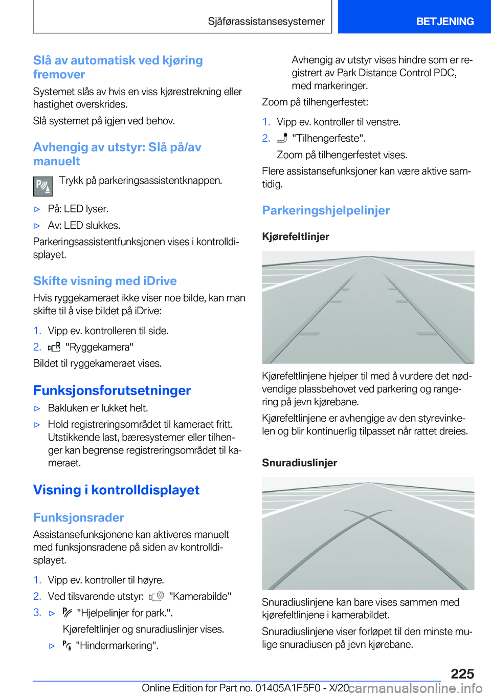 BMW X4 M 2021  InstruksjonsbØker (in Norwegian) �S�l�å��a�v��a�u�t�o�m�a�t�i�s�k��v�e�d��k�j�