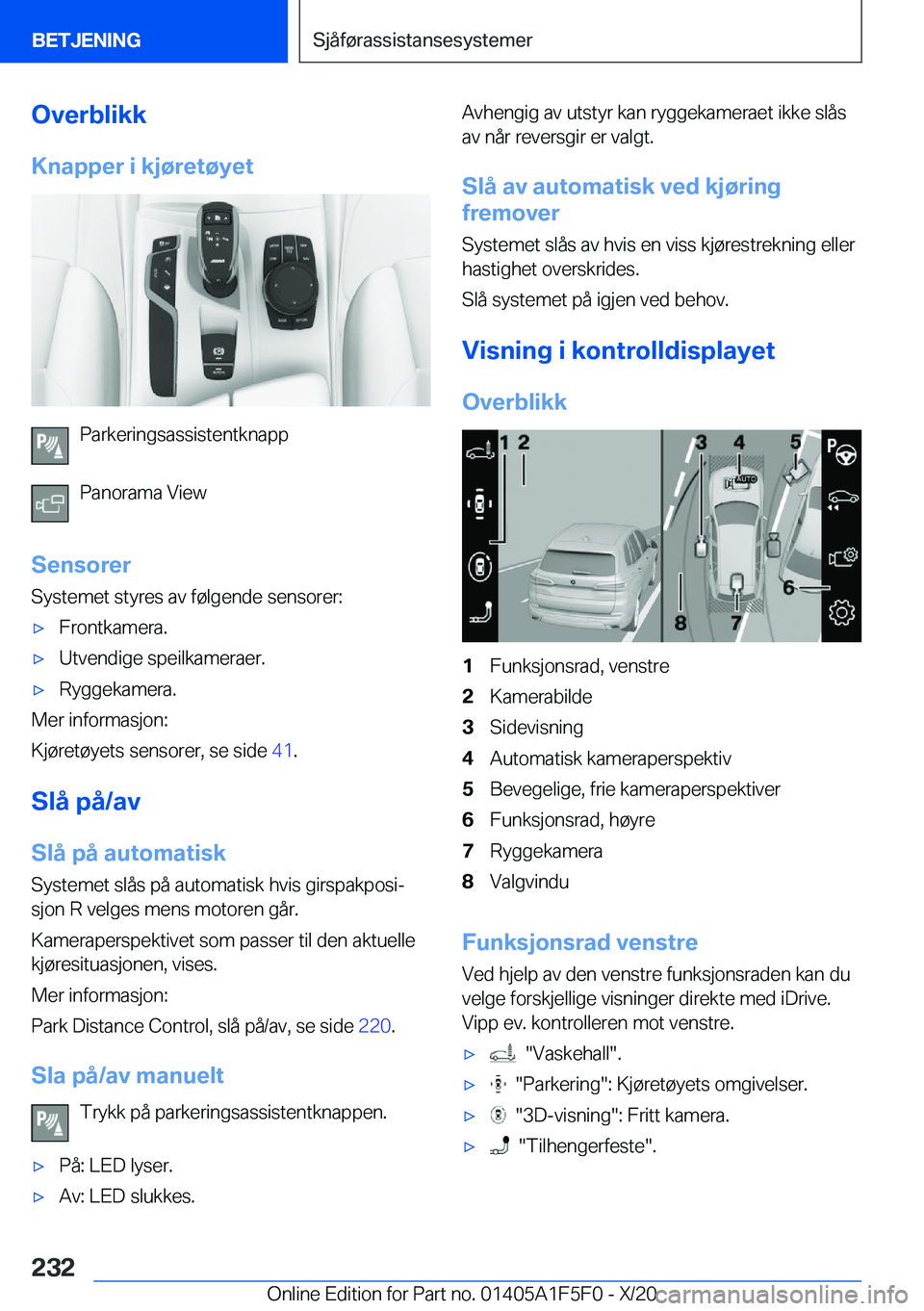 BMW X4 M 2021  InstruksjonsbØker (in Norwegian) �O�v�e�r�b�l�i�k�k�K�n�a�p�p�e�r��i��k�j�