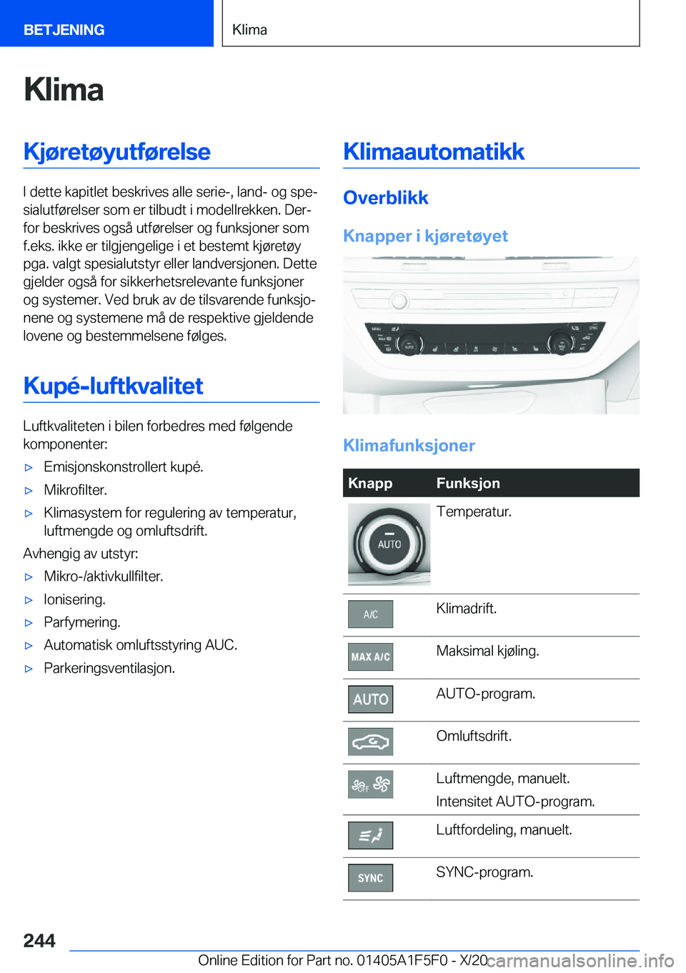 BMW X4 M 2021  InstruksjonsbØker (in Norwegian) �K�l�i�m�a�K�j�