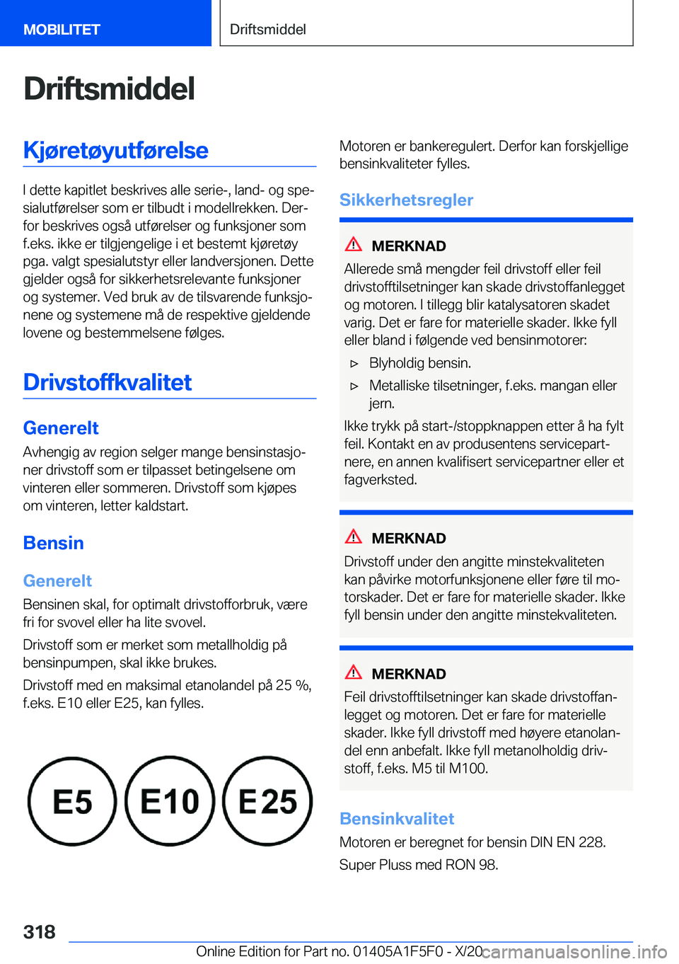 BMW X4 M 2021  InstruksjonsbØker (in Norwegian) �D�r�i�f�t�s�m�i�d�d�e�l�K�j�