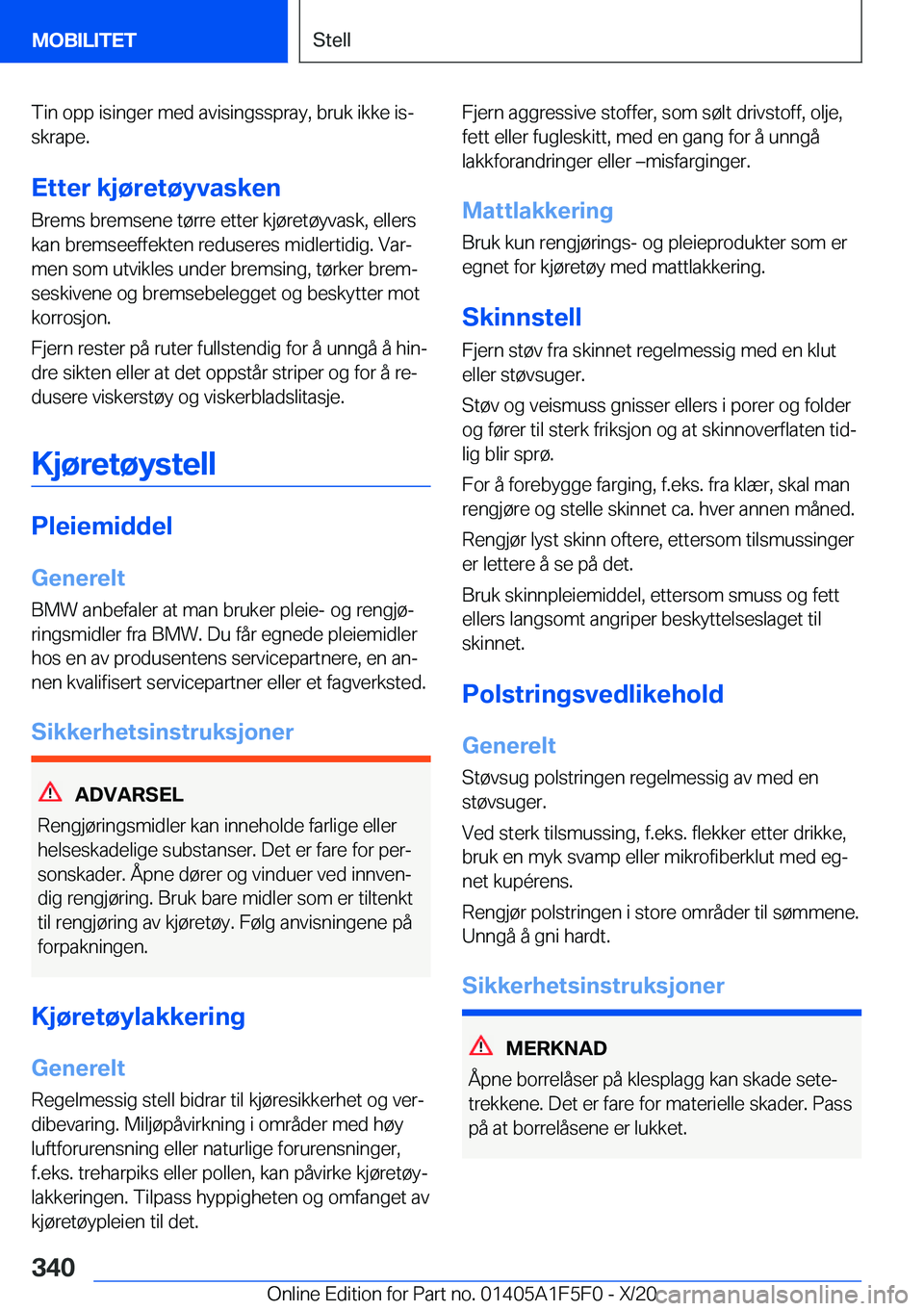 BMW X4 M 2021  InstruksjonsbØker (in Norwegian) �T�i�n��o�p�p��i�s�i�n�g�e�r��m�e�d��a�v�i�s�i�n�g�s�s�p�r�a�y�,��b�r�u�k��i�k�k�e��i�sj
�s�k�r�a�p�e�.
�E�t�t�e�r��k�j�