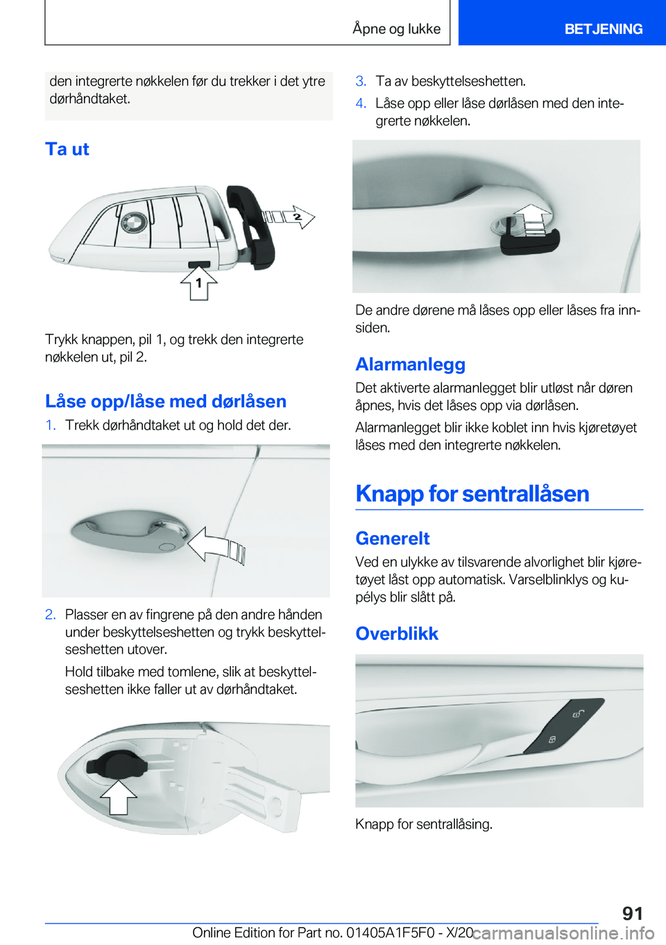 BMW X4 M 2021  InstruksjonsbØker (in Norwegian) �d�e�n��i�n�t�e�g�r�e�r�t�e��n�