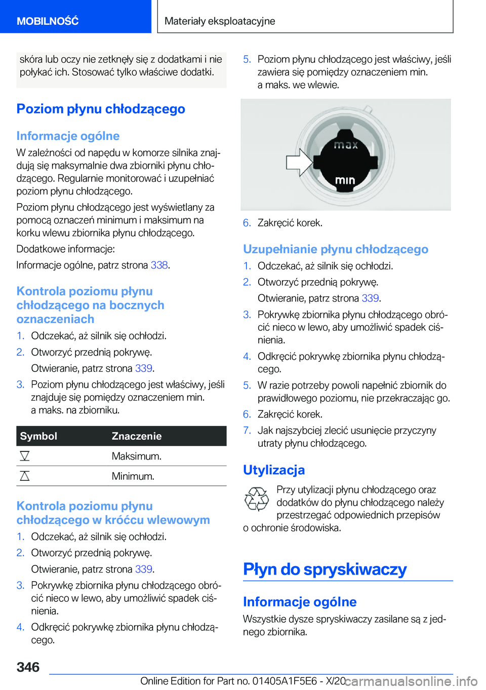 BMW X4 M 2021  Instrukcja obsługi (in Polish) �s�k�