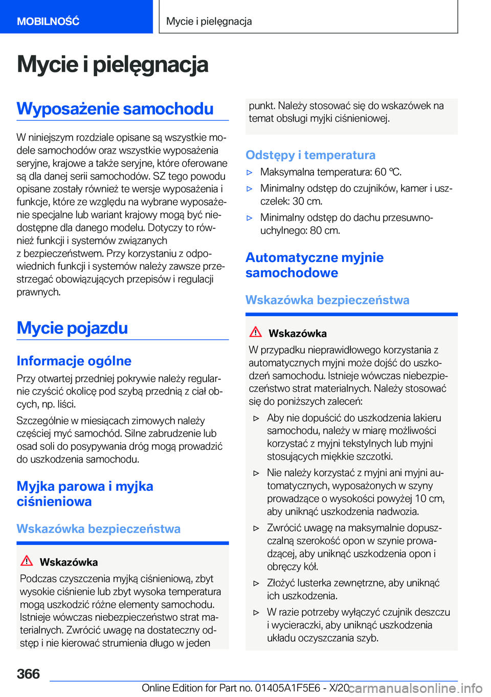 BMW X4 M 2021  Instrukcja obsługi (in Polish) �M�y�c�i�e��i��p�i�e�l�
