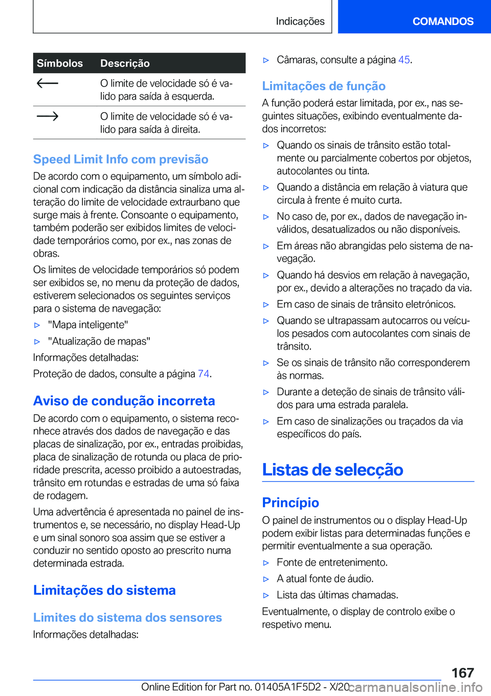 BMW X4 M 2021  Manual do condutor (in Portuguese) �S�