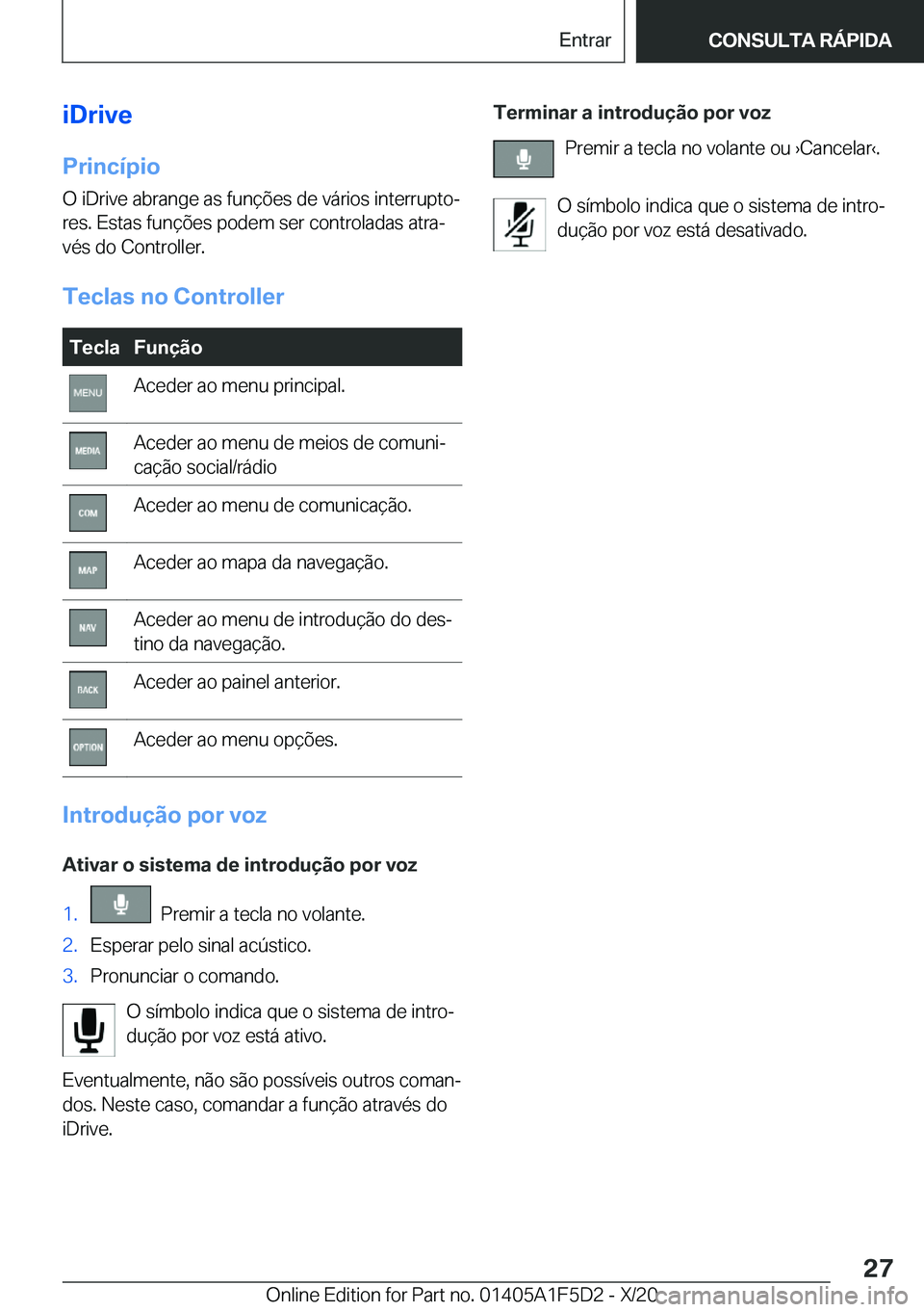 BMW X4 M 2021  Manual do condutor (in Portuguese) �i�D�r�i�v�e
�P�r�i�n�c�