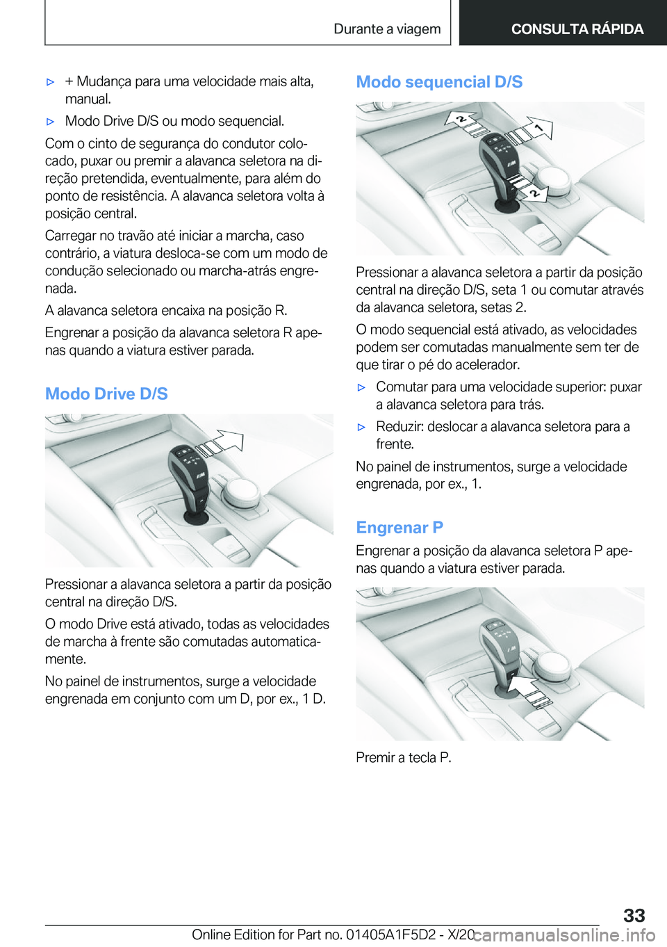 BMW X4 M 2021  Manual do condutor (in Portuguese) 'x�+��M�u�d�a�n�