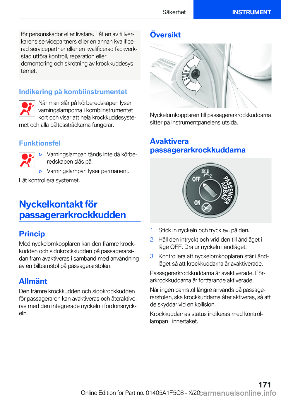 BMW X4 M 2021  InstruktionsbÖcker (in Swedish) �f�