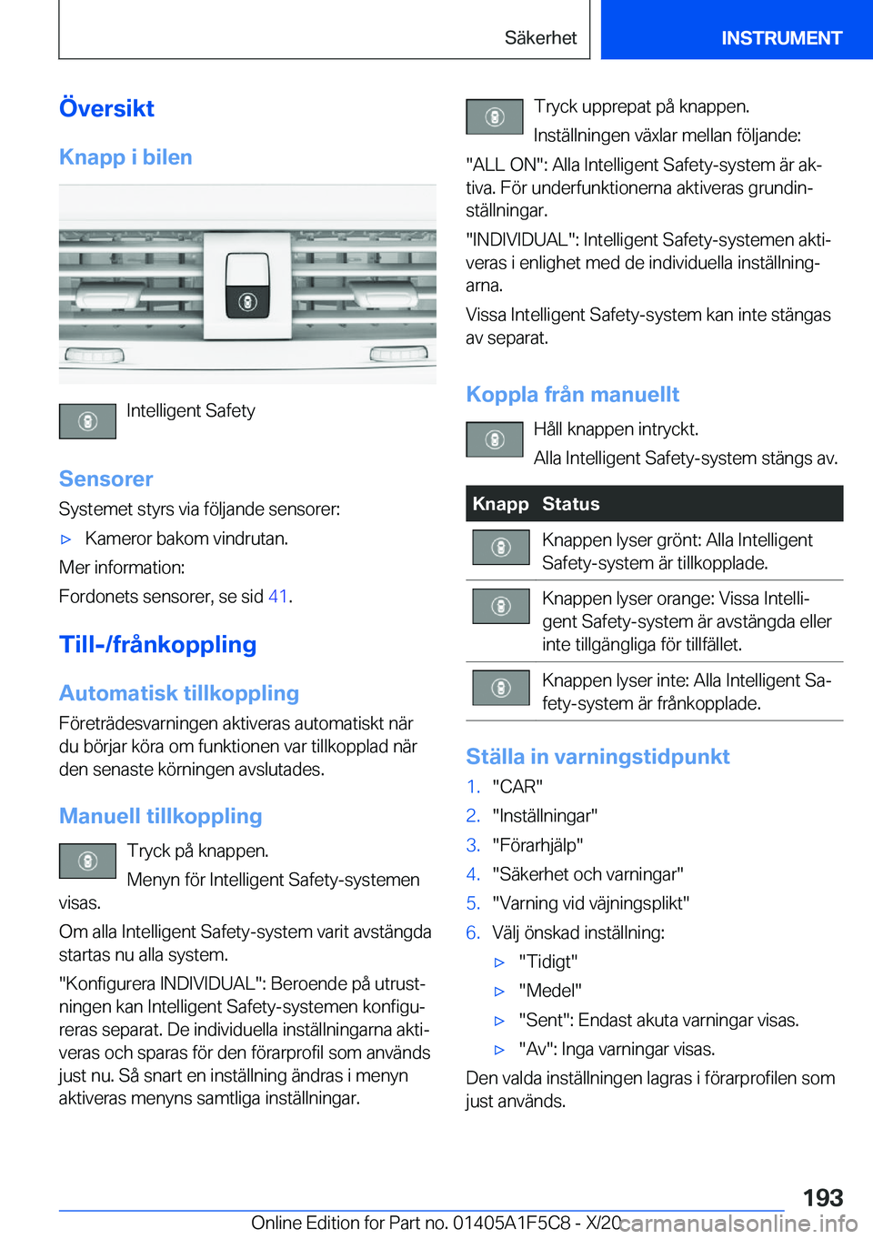 BMW X4 M 2021  InstruktionsbÖcker (in Swedish) �