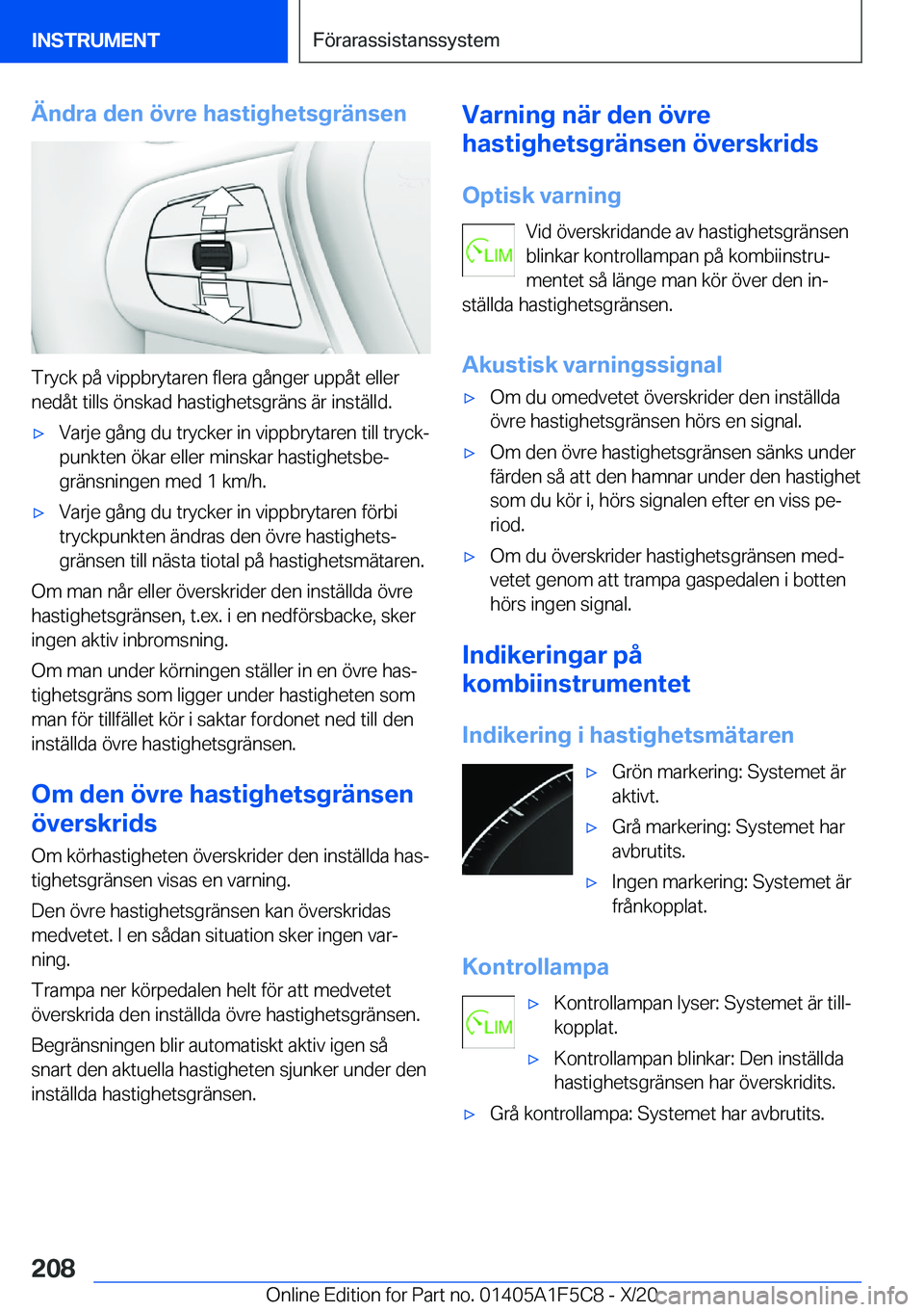 BMW X4 M 2021  InstruktionsbÖcker (in Swedish) �Ä�n�d�r�a��d�e�n��