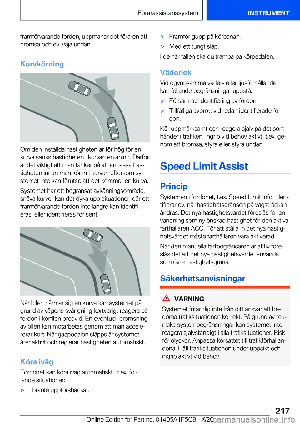 BMW X4 M 2021  InstruktionsbÖcker (in Swedish) �f�r�a�m�f�