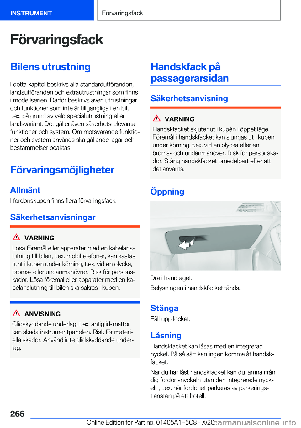 BMW X4 M 2021  InstruktionsbÖcker (in Swedish) �F�
