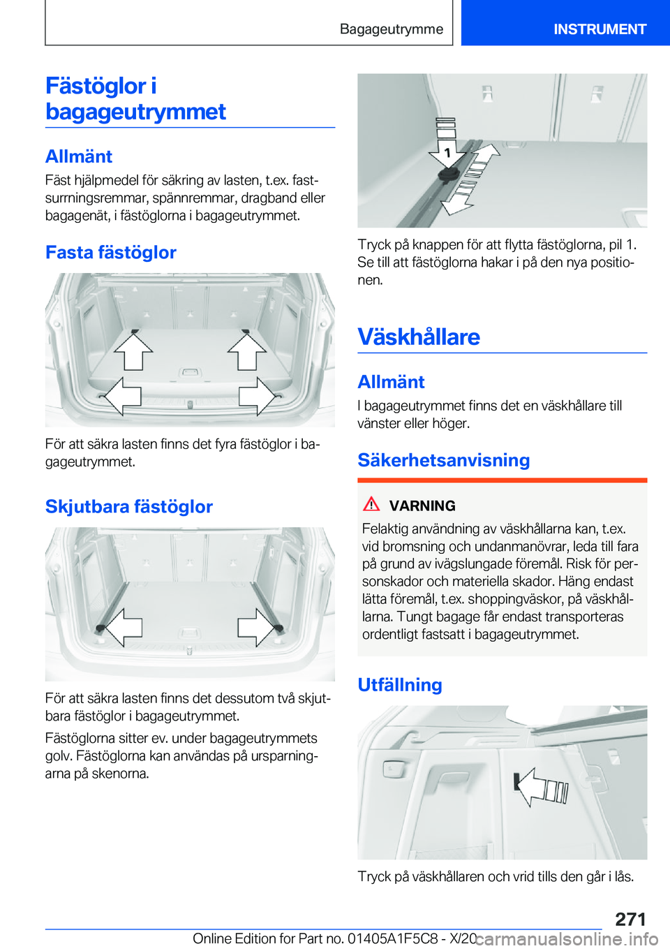 BMW X4 M 2021  InstruktionsbÖcker (in Swedish) �F�ä�s�t�