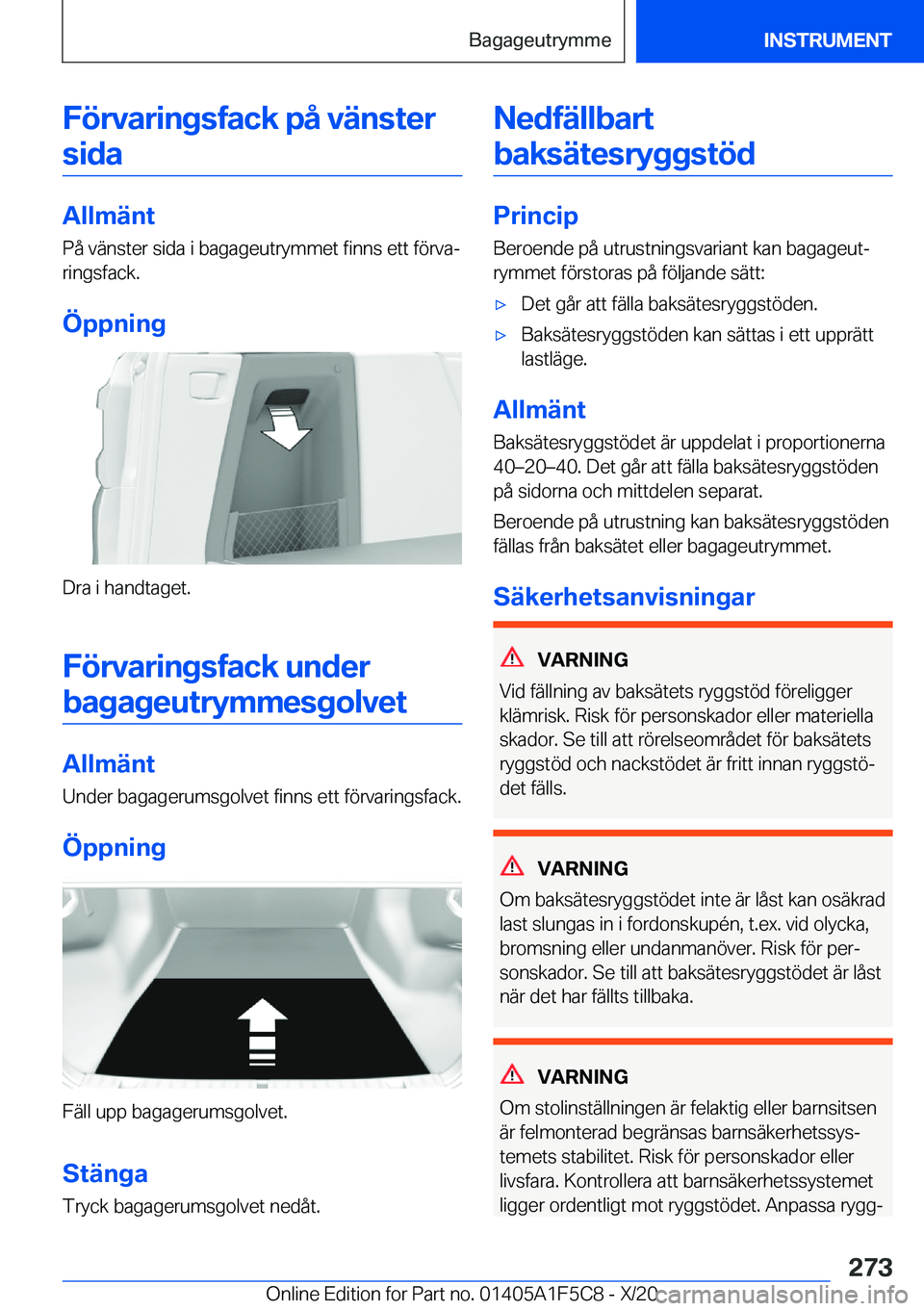 BMW X4 M 2021  InstruktionsbÖcker (in Swedish) �F�