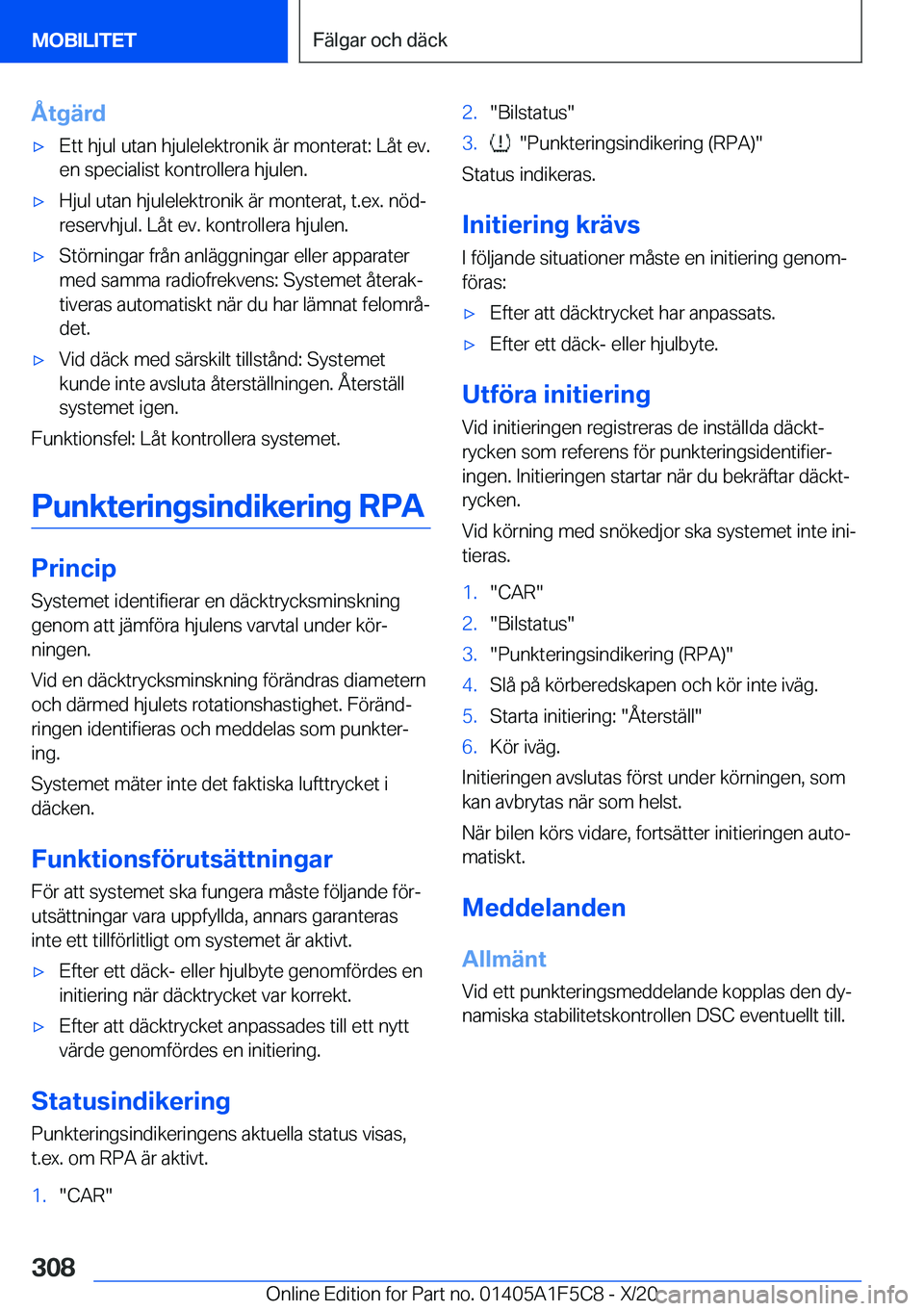 BMW X4 M 2021  InstruktionsbÖcker (in Swedish) �Å�t�g�ä�r�d'x�E�t�t��h�j�u�l��u�t�a�n��h�j�u�l�e�l�e�k�t�r�o�n�i�k��ä�r��m�o�n�t�e�r�a�t�:��L�å�t��e�v�.�e�n��s�p�e�c�i�a�l�i�s�t��k�o�n�t�r�o�l�l�e�r�a��h�j�u�l�e�n�.'x�H�j�u�l