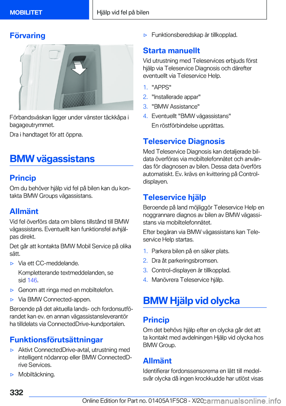 BMW X4 M 2021  InstruktionsbÖcker (in Swedish) �F�